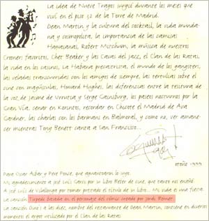Encarte do CD Nueve Tragos - Clique para ampliar